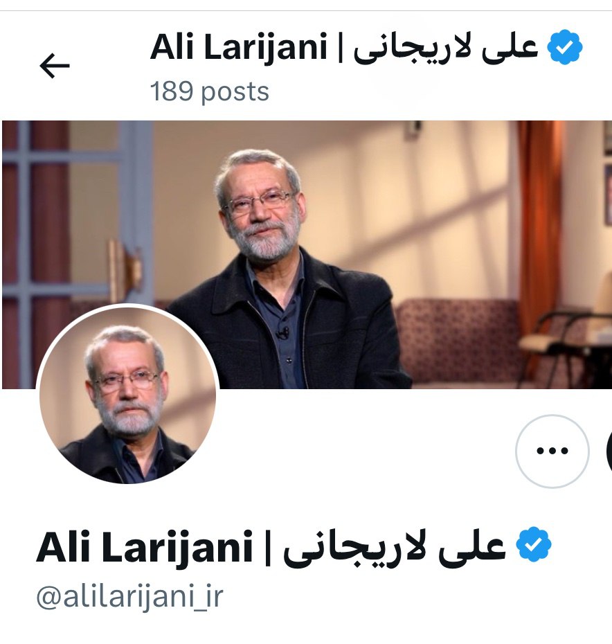 تغییر چهره لاریجانی پس از رد صلاحیت در انتخابات