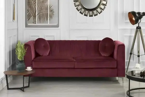 مبل-مخمل-زرشکی