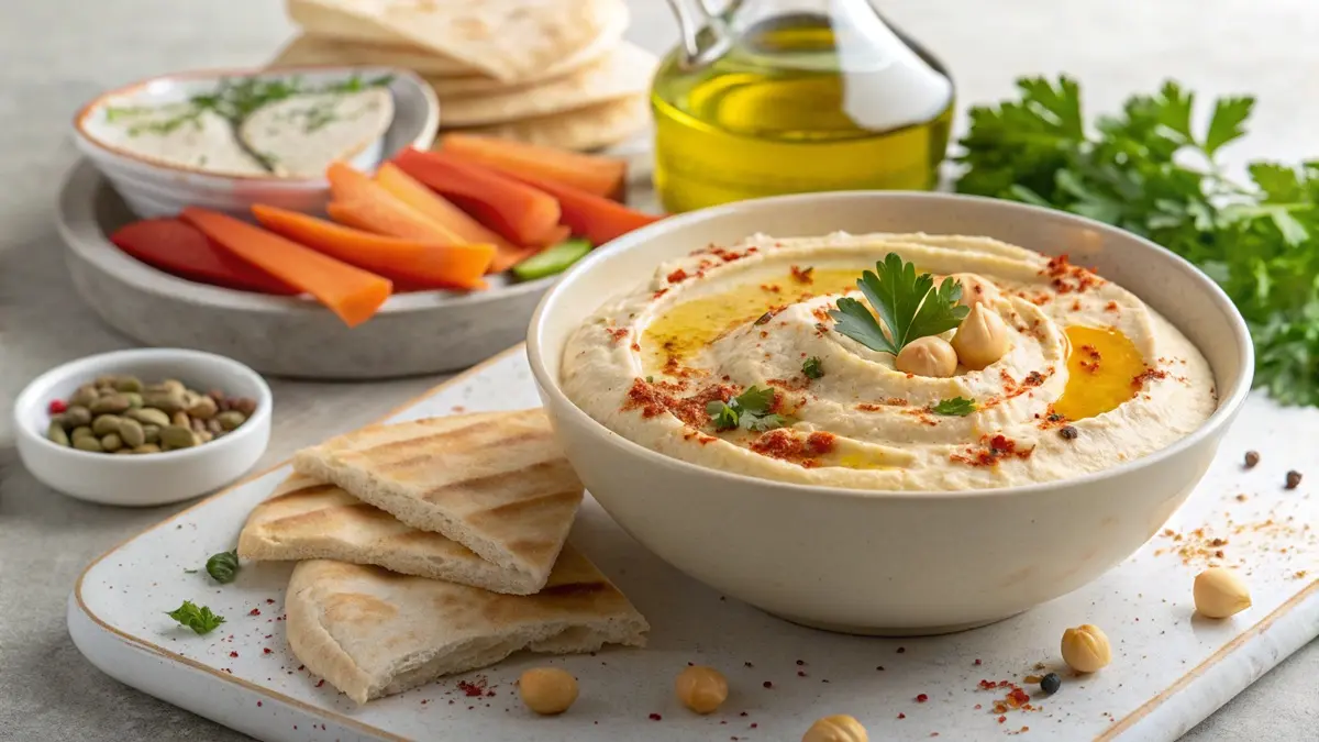 homemade-hummus-with-yogurt