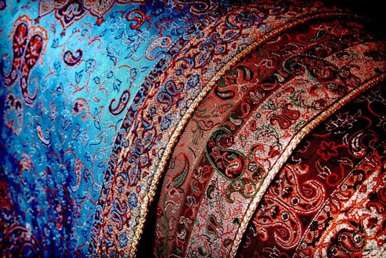 5 طرح معروف در ترمه ایرانی؛ سوغاتی هنری از یزد
