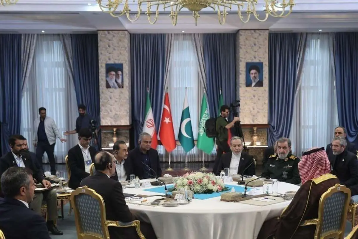 نشست+چهارجانبه+ایران،+پاکستان،+ترکیه+و+عربستان