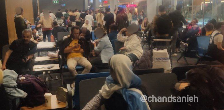 وضعیت عجیب مسافران ایرانی در فرودگاه استانبول