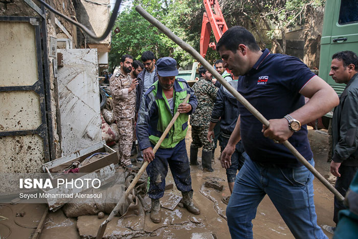 خسارت‌های شدیدی که سیل به مردم مشهد وارد کرد