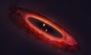 تصاویری از قدیمی‌ترین سیاهچاله‌ای که تاکنون کشف شده است
