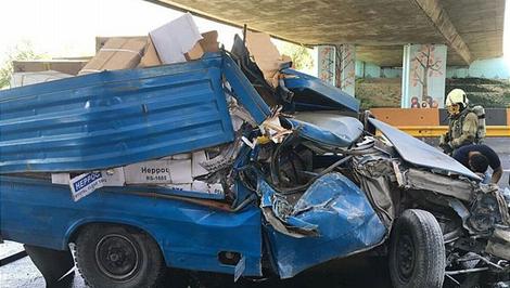 تصادف مرگبار اتوبوس و نیسان در جاده ارومیه