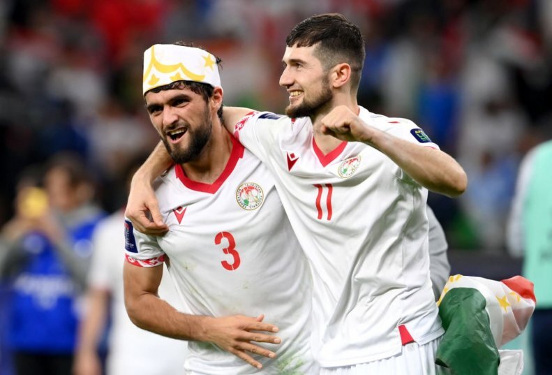 تاج‌گذاری بازیکن تاجیکستان پس از شگفتی‌سازی!
