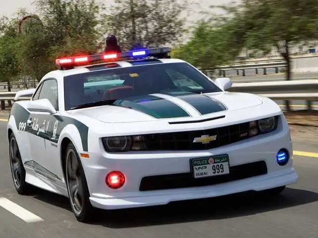 خودروهای عجیب و لاکچری پلیس در دبی