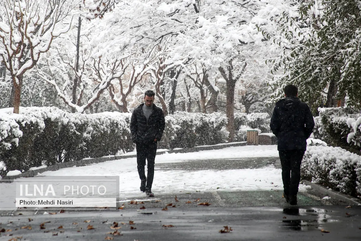پیش‌بینی بارش برف در تهران