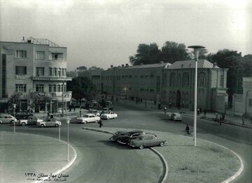 تصویر جالب از مردی یخ‌فروش در دهه ۳۰ شمسی