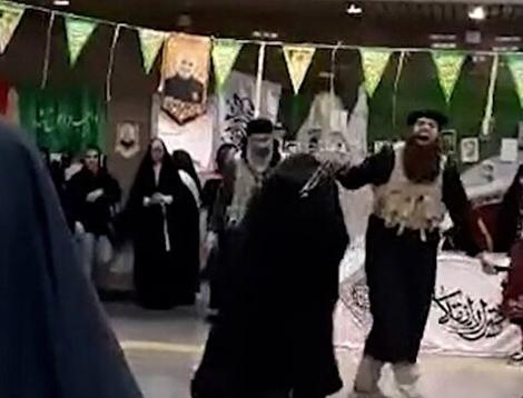 نمایش وحشت‌افکنی داعش با شعار الله‌اکبر در مترو