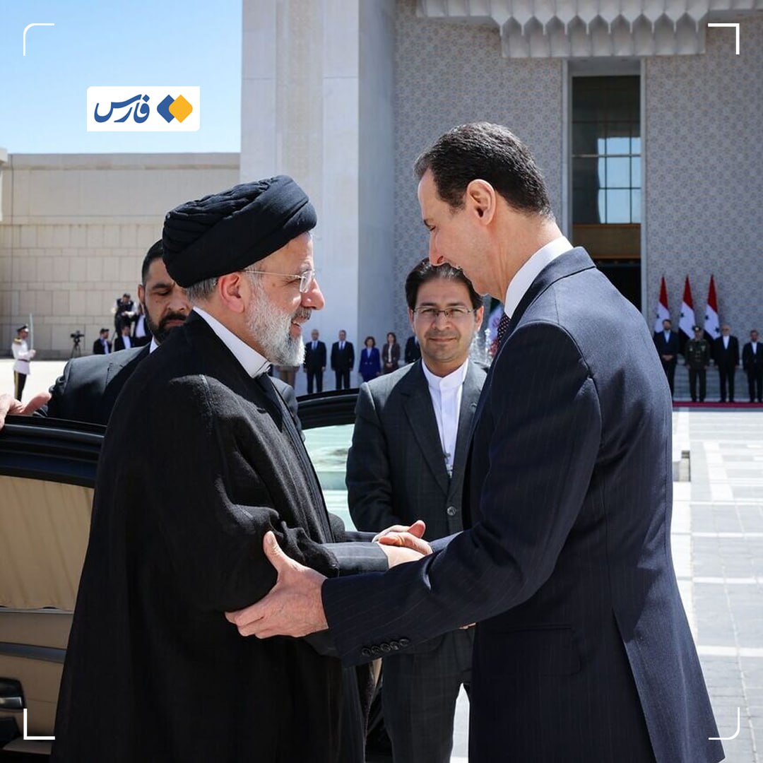 بشار اسد به احترام رئیسی، سه روز به عزا نشست 