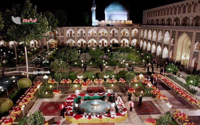 محل اقامت زیبا و مجلل الهلال در اصفهان