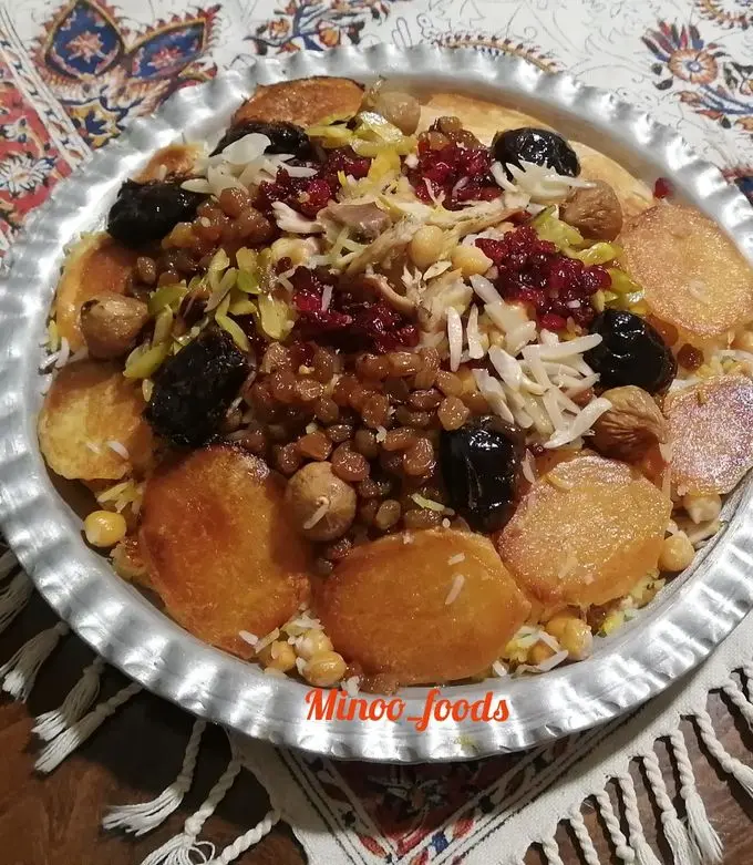 ملمع-پلو-دستور-اصلی-عکس