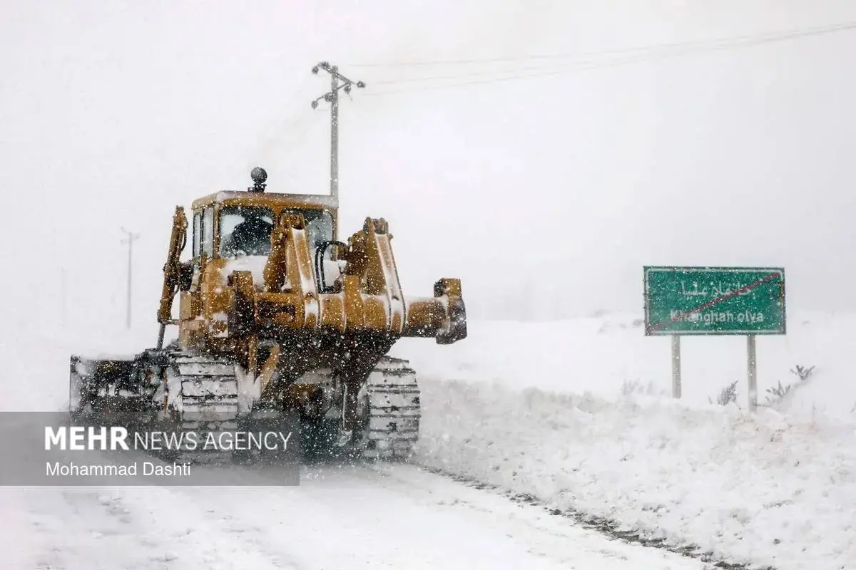 گیر+کردن+خودروها+در+برف (6)