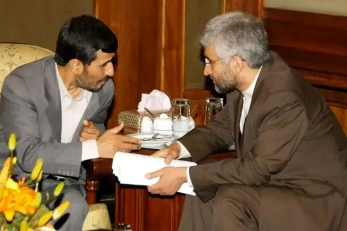 جلیلی+احمدی+نژاد