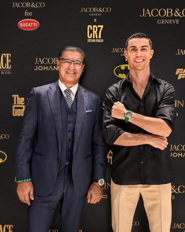 گران‌ترین ساعت دنیا در دست کریستیانو رونالدو