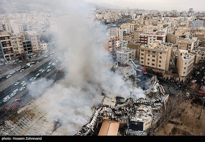 تصاویری+از+بازارچه+جنت+در+تهران+پس+از+آتش+سوزی+امروز+(1)