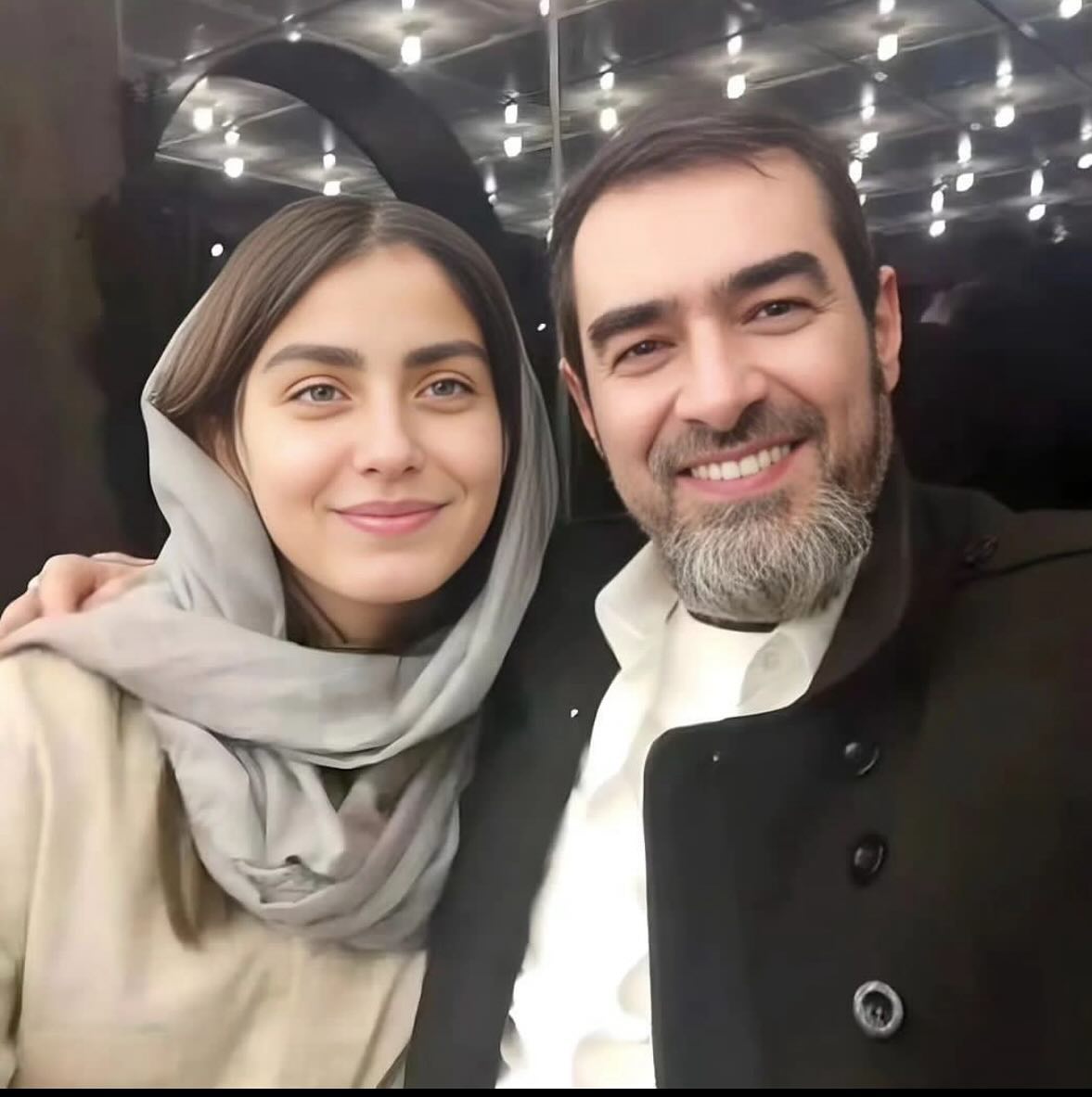 جدیدترین عکس شهاب حسینی در آغوش همسر جدیدش منتشر شد