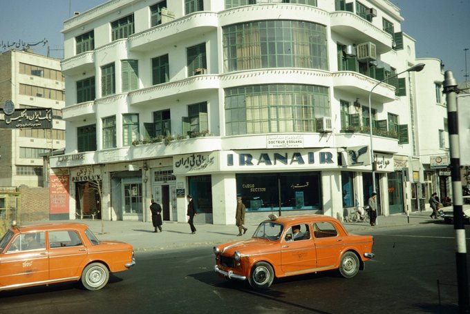 عکس دیده‌نشده از ساختمان ایران‌ایر در سال 47