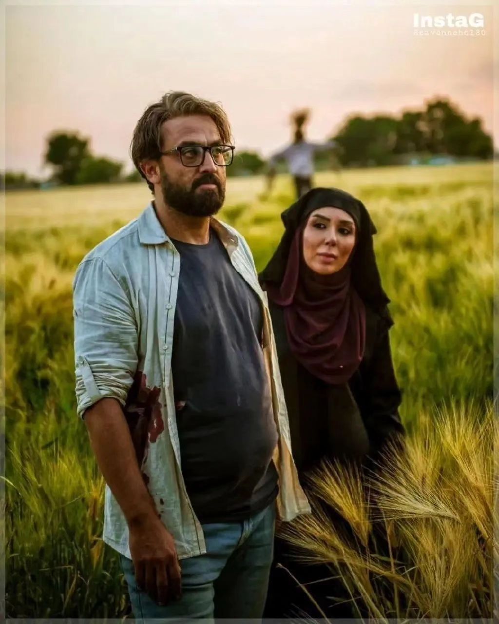 تصاویر جدیدی از مصطفی‌ زمانی در کنار خانم بازیگر عراقی