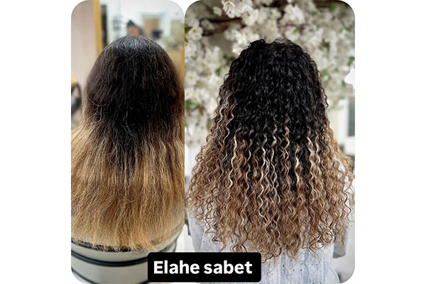 فر مو در سالن الهه ثابت