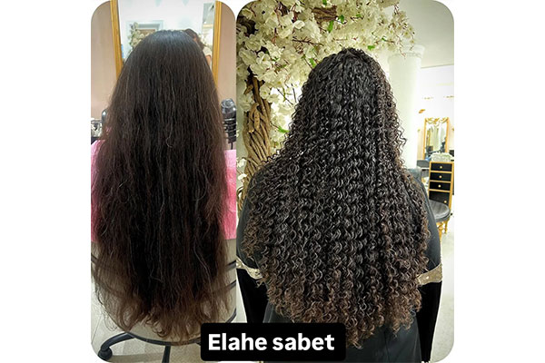 فر مو در سالن الهه ثابت