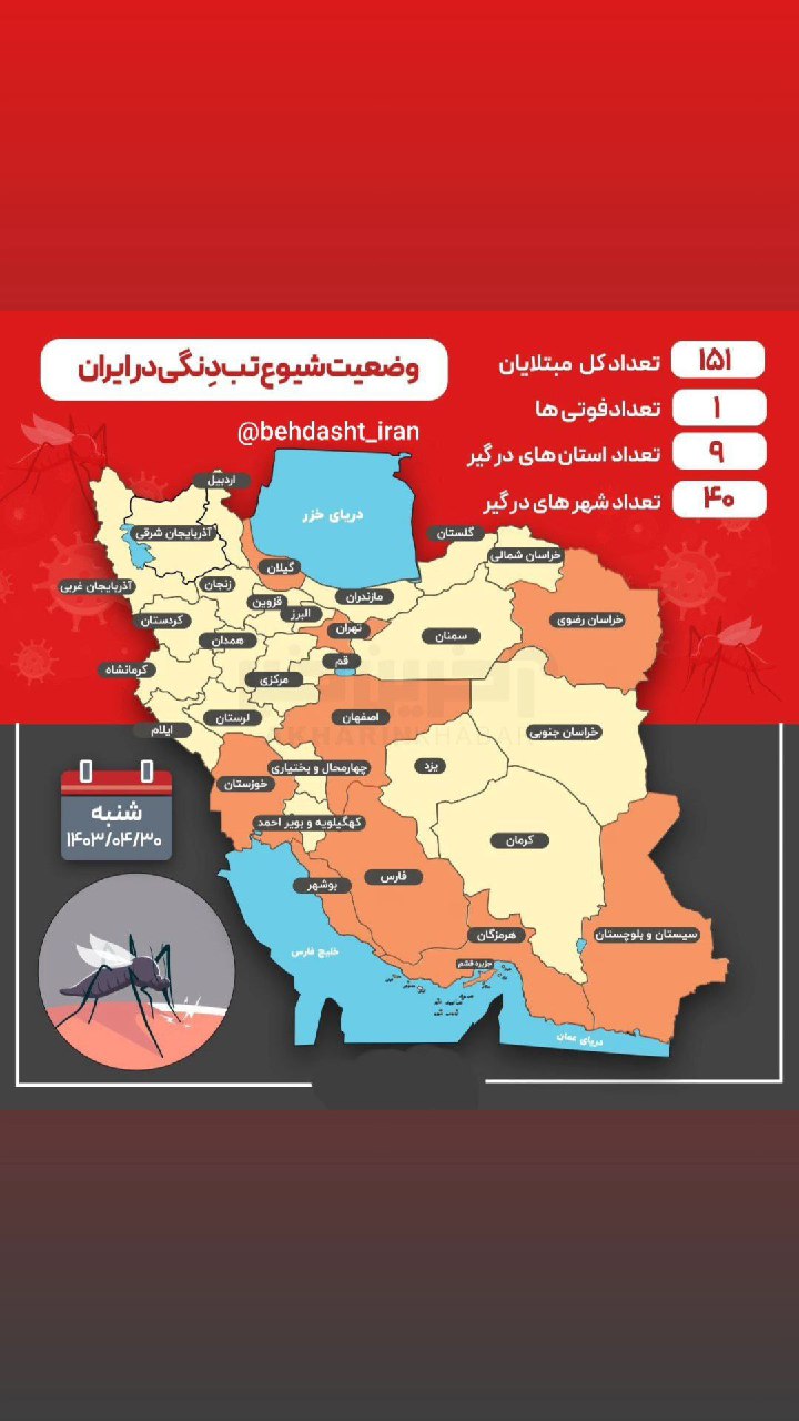 تصاویری که خبر از یک اتفاق ترسناک در ایران را می‌دهند