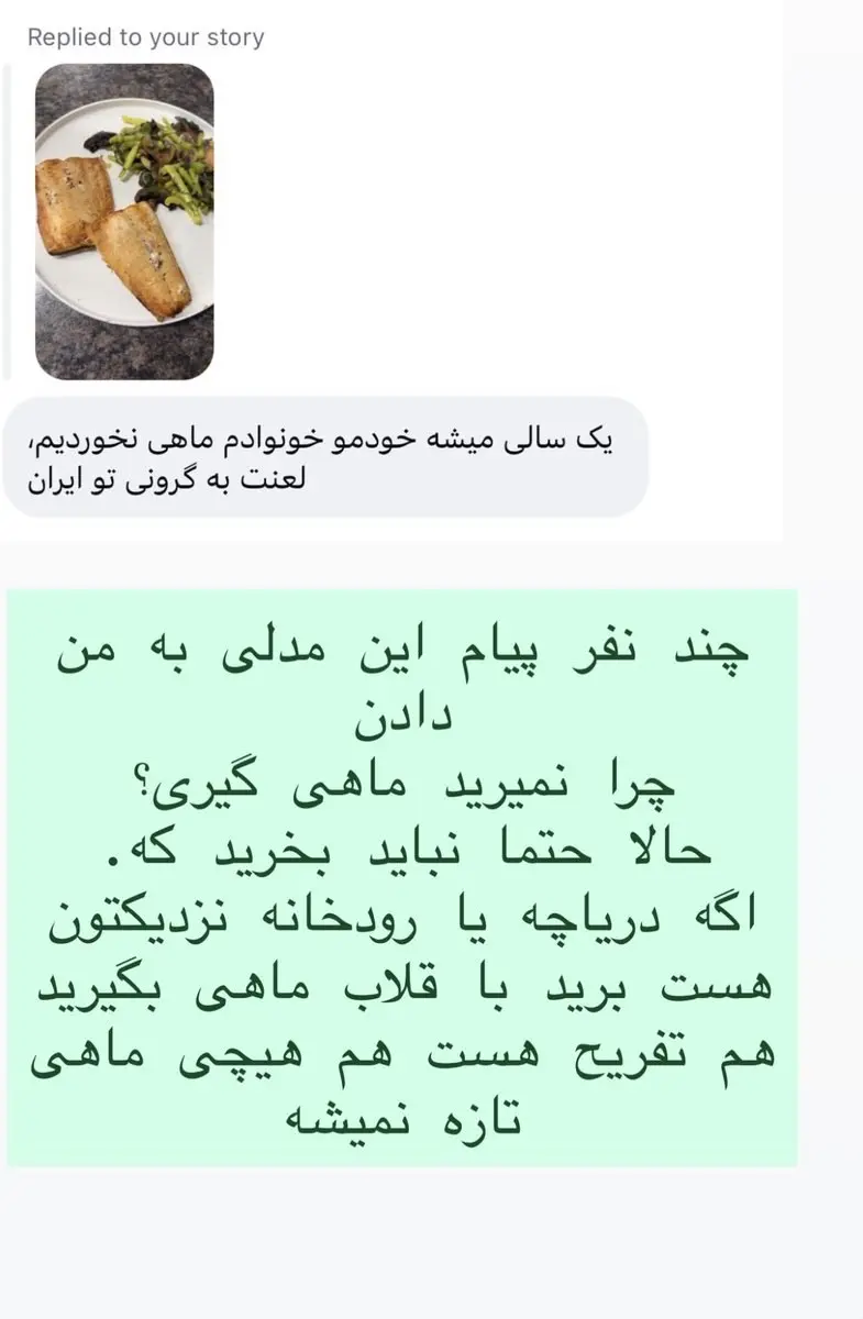 استوری یک بلاگر در ساعات اخیر پرحاشیه شد!