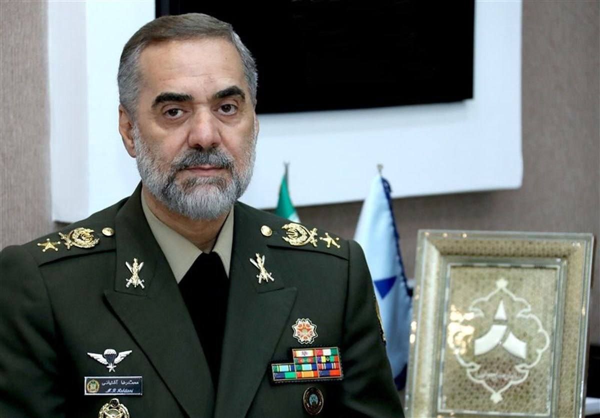 پیام هشدار آمیزی که وزیر دفاع ایران صادر کرد