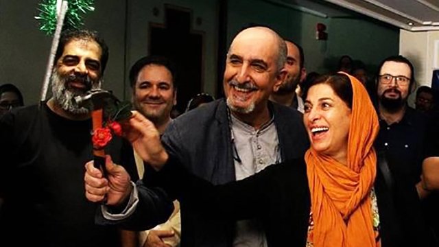 زوج مشهور سینمای ایران در اکران یک فیلم