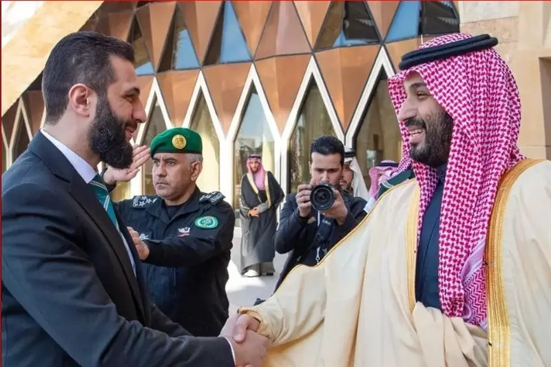 مذاکره بن سلمان با جولانی برای جنگ با انصارالله مذاکره بن سلمان با جولانی برای جنگ با انصارالله