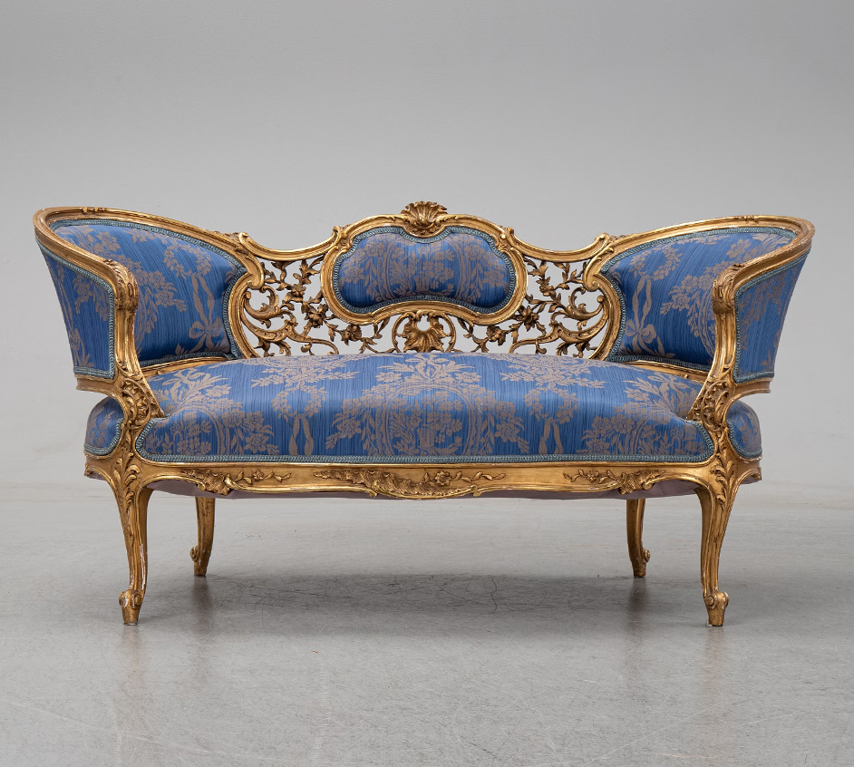 مبل روکوکو فرانسوی (Rococo)