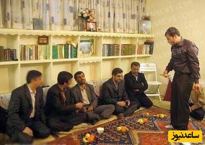 برگزاری نماز جماعت پشت سر محمود احمدی‌نژاد!