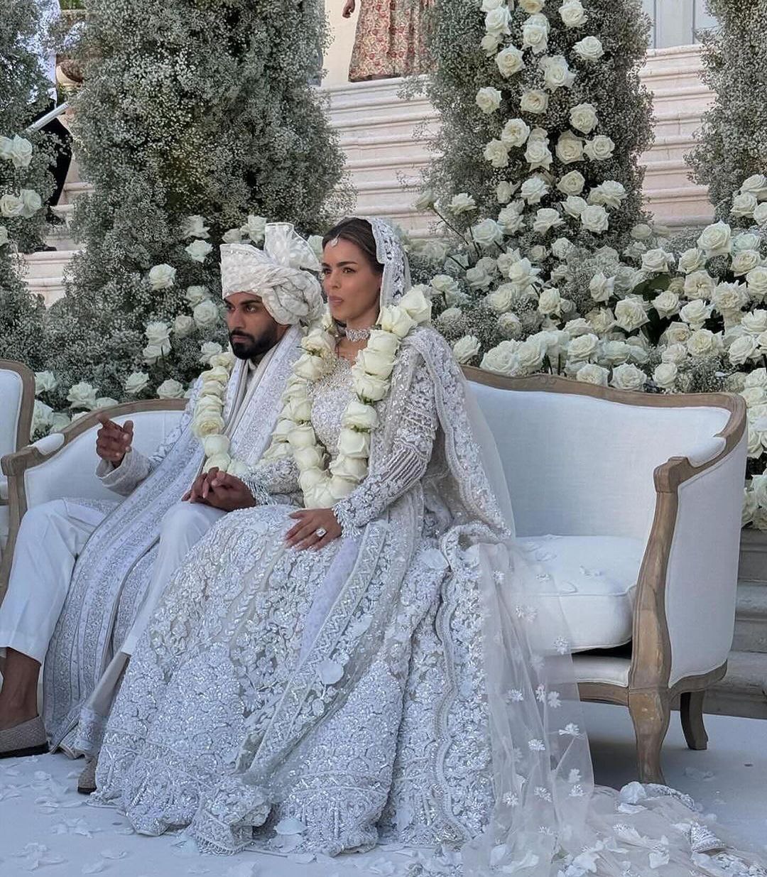 تصاویری از گران‌ترین و مجلل‌ترین عروسی سال 