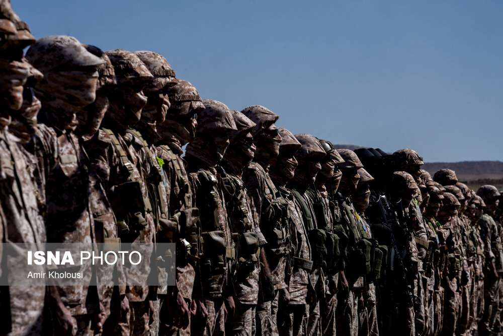 عکس‌های مانور یگان ویژه فاتحین سپاه در تهران 