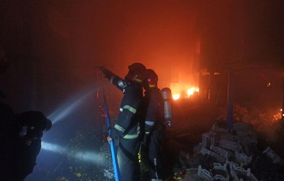 انفجار در قزوین جان مامور آتش‌نشانی را گرفت