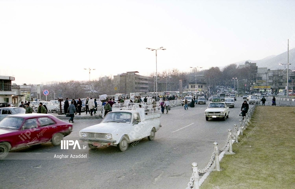 عکس‌های نوستالژیک از میدان تجریش تهران