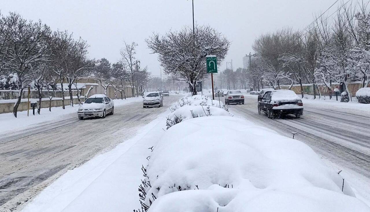 برف مدارس این استان را غیرحضوری کرد