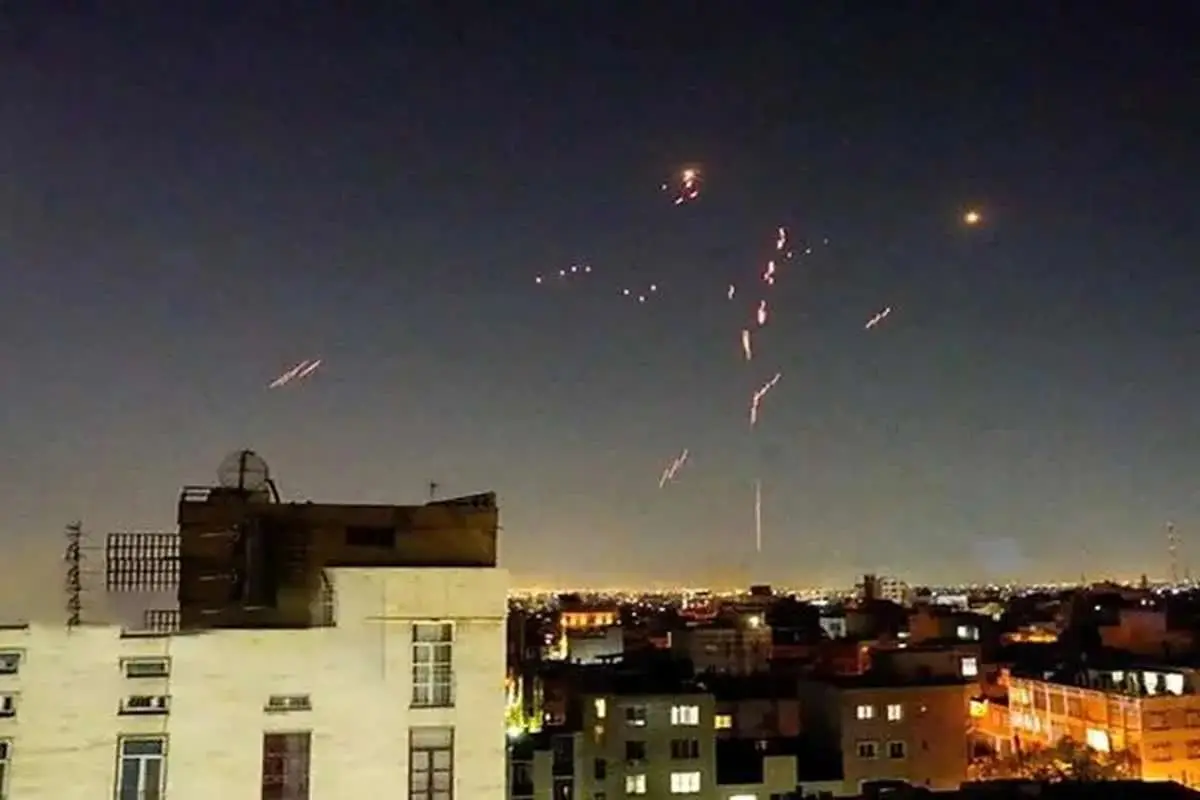 پدافند یکبار دیگر در شرق و غرب تهران فعال شد