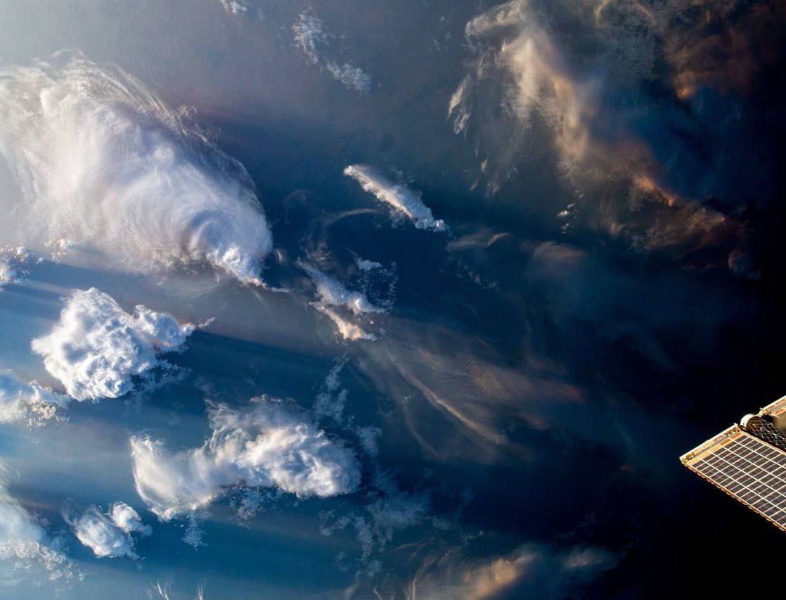 تصویر فوق‌العاده زیبای ناسا از تشکیل ابر‌ها