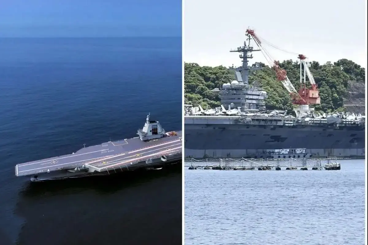 ناوهای+هواپیمابر+آبراهام+لینکلن+و+فوجیان