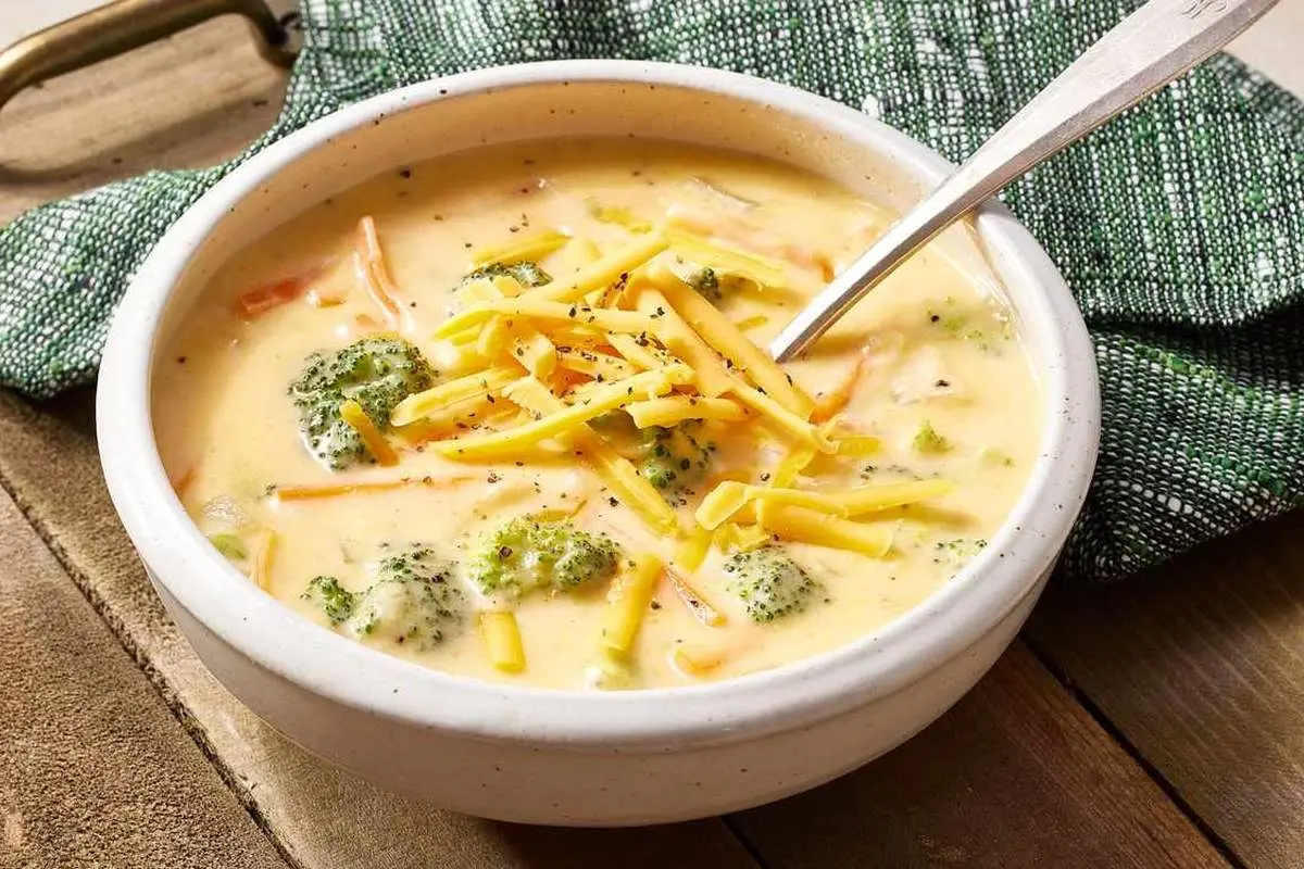 سوپ+بروکلی+و+پنیر+چدار