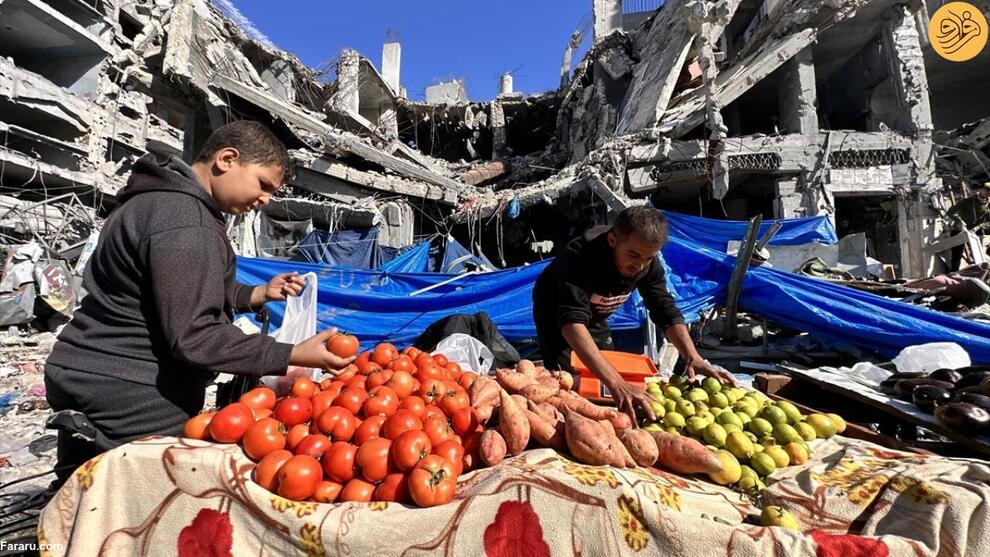 حال و هوای جالب بازار غزه در آتش‌بس موقت
