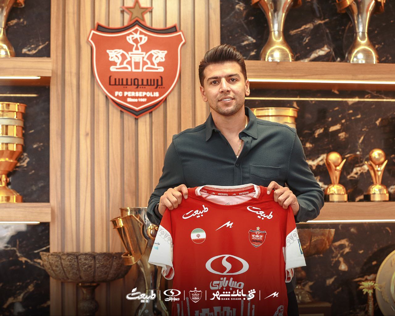 شماره پیراهن سعید مهری در پرسپولیس جنجالی شد