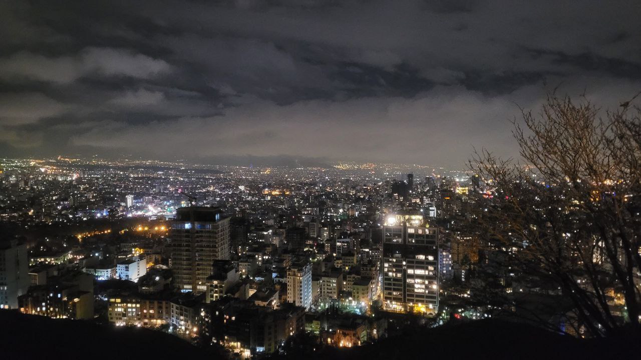 عکس‌هایی از زیبایی چشم‌نواز بام تهران در ساعات اخیر