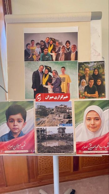 تصویر+اعضای+خانواده+دانشمند+شهید+صدیقی+صابر+در+شورای+حقوق+بشر+سازمان+ملل