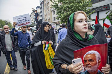 تصاویر خاص از راهپیمایی امروز مردم تهران