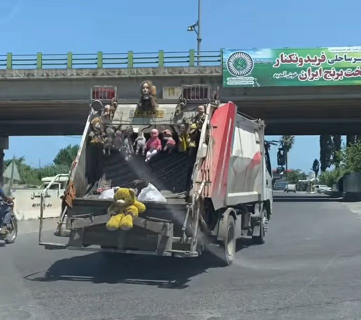 تصویری که از این شهر شمالی ایران وایرال شد