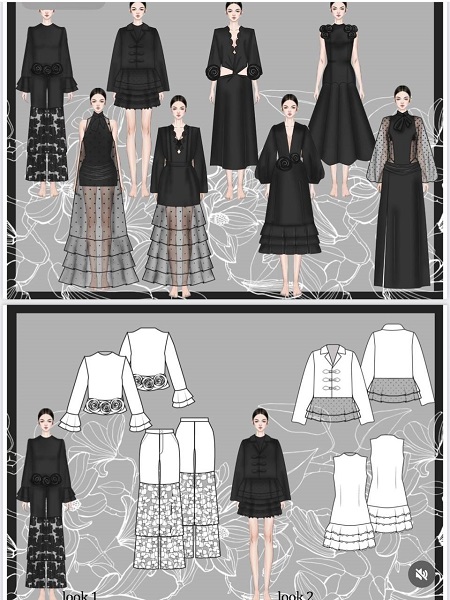 نمونه دوره های طراحی لباس در گاتا مد