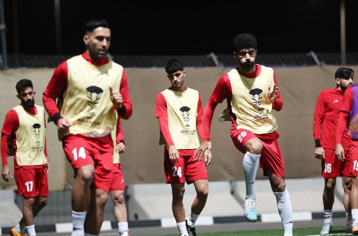 تمرین تیم ملی با حضور یک مهمان ویژه قطری